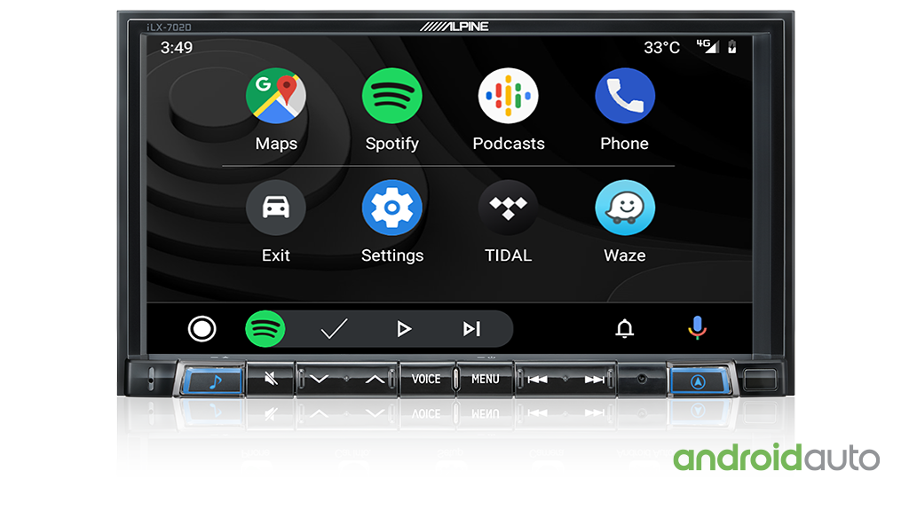 Alpine NISSAN NAVARA-702D ST 7” Apple CarPlay / Android Auto / HDMI / USB / Bluetooth /  FLAC / DAB+ Receiver -