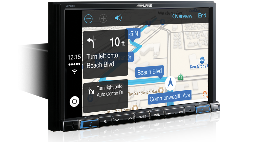 Alpine ASX-X208AU 8" Navigation Apple CarPlay & Android Auto for Mitsubishi -