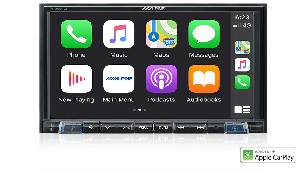 Alpine MERCEDES SPRINTER-W987A 7” Apple CarPlay / Android Auto / Primo 3.0 Navigation / HDMI / USB / Bluetooth / FLAC / DAB+ Receiver -