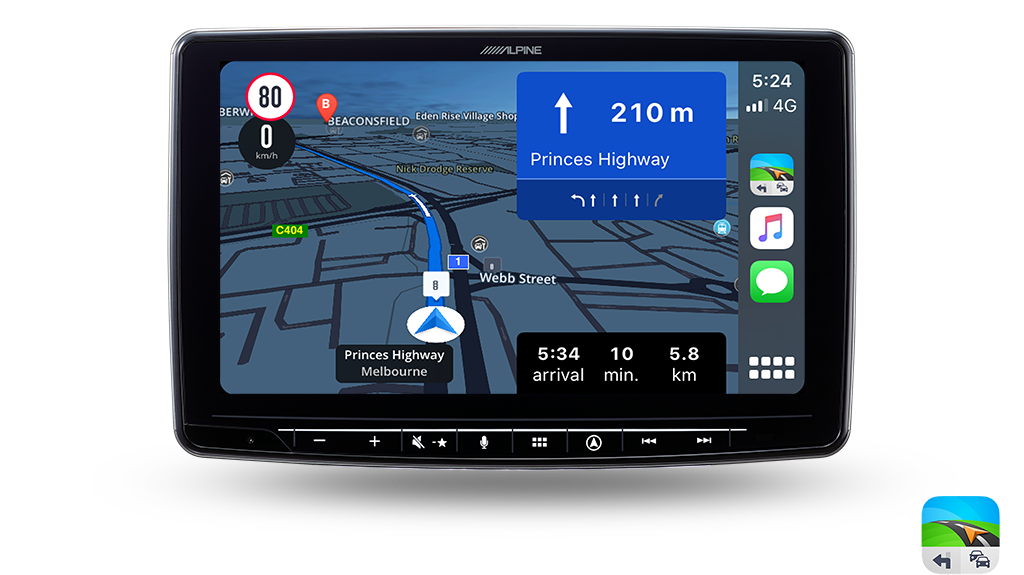 Alpine HOLDEN VE COMMODORE SPORT PFK-VES2G1B-F409 9” Apple CarPlay / Android Auto / Primo 3.0 Navigation / HDMI / USB / Bluetooth / FLAC / DAB+ Receiver -