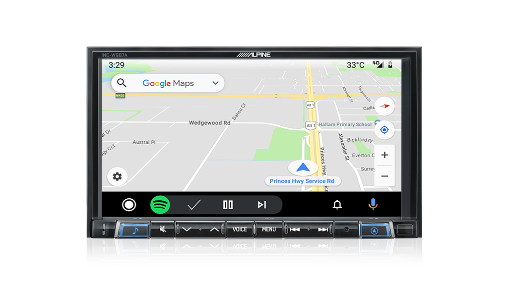 Alpine HYUNDAI I40-W987A 7” Apple CarPlay / Android Auto / Primo 3.0 Navigation / HDMI / USB / Bluetooth / FLAC / DAB+ Receiver -