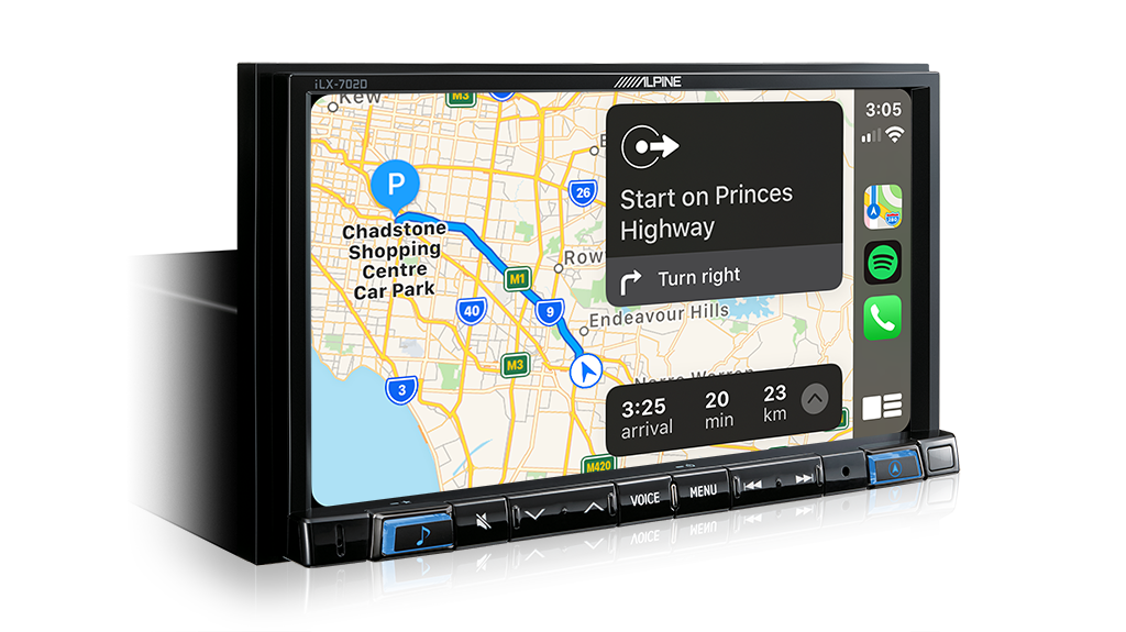 Alpine NISSAN XTRAIL-702D 7” Apple CarPlay / Android Auto / HDMI / USB / Bluetooth / FLAC / DAB+ Receiver -