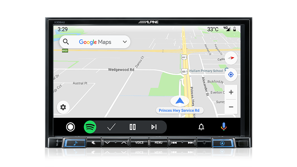 Alpine NISSAN 4008-X308AU 8” Apple CarPlay / Android Auto / Primo 3.0 Navigation / HDMI / Bluetooth / DAB+ Receiver -