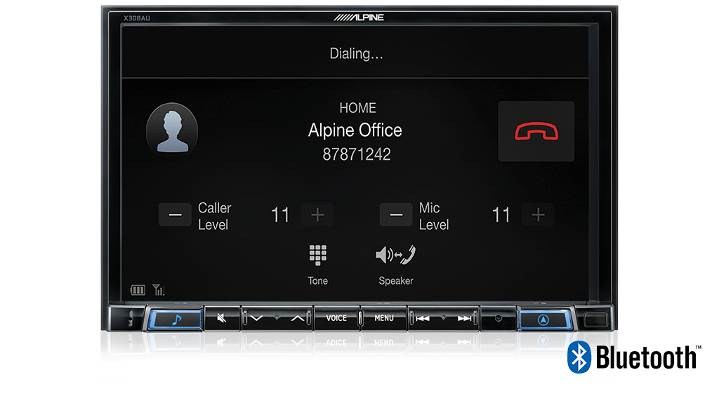 Alpine FORD RANGER PX II RANGER16-X308 8” Apple CarPlay / Android Auto / Primo 3.0 Navigation / HDMI / Bluetooth / DAB+ Receiver -