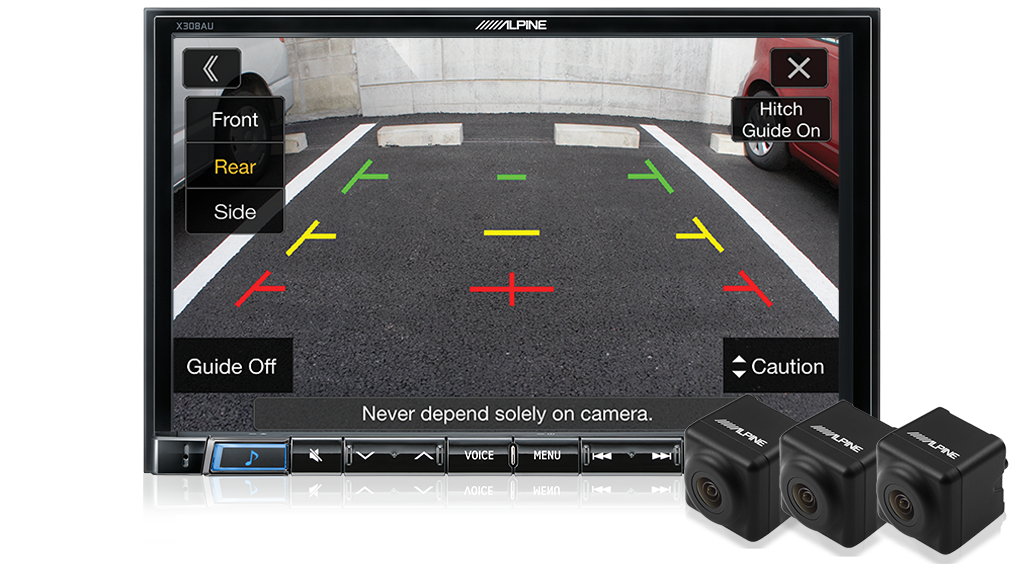 Alpine NISSAN XTRAIL-X308AU 8” Apple CarPlay / Android Auto / Primo 3.0 Navigation / HDMI / Bluetooth / DAB+ Receiver -