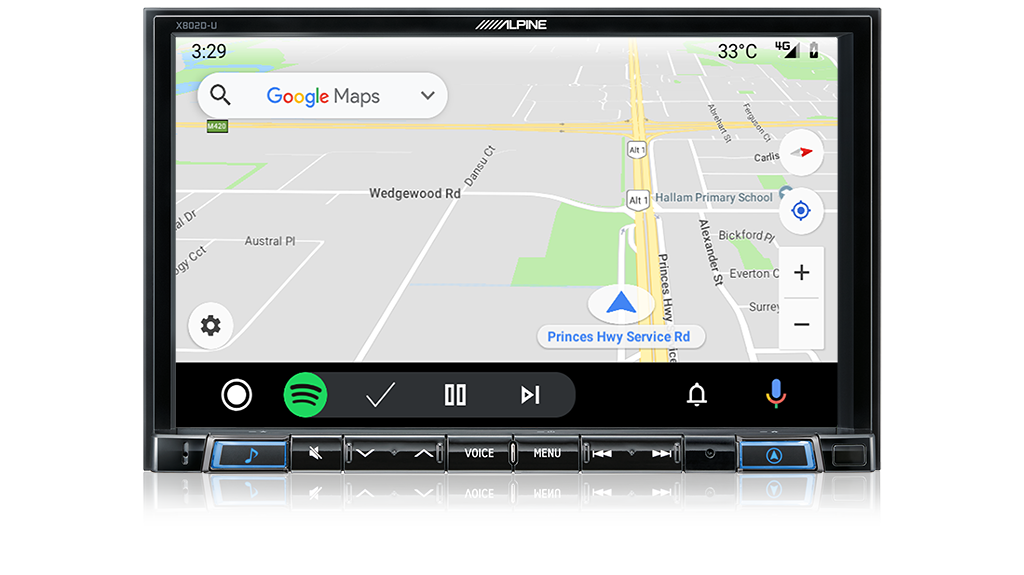 Alpine NISSAN NAVARA-X208DXRX 8” Apple CarPlay / Android Auto / Primo 3.0 Navigation / HEMA 4WD Maps / Bluetooth / DAB+ Receiver -