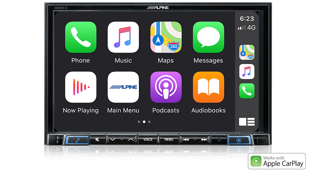 Alpine NAVARA-X208 STX 8” Apple CarPlay / Android Auto / Primo 3.0 Navigation / HEMA 4WD Maps / Bluetooth / DAB+ Receiver -