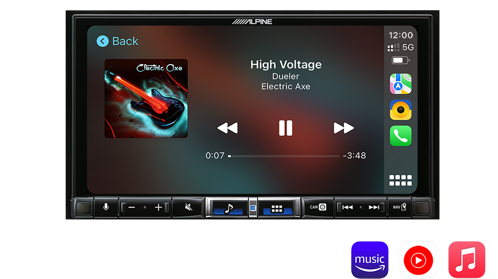 Alpine - iLX-705E46 Estación multimedia digital premium 2DIN para BMW E46,  estéreo para automóvil con radio digital DAB+, compatibilidad con Apple  CarPlay y Android Auto